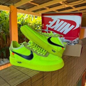 Nike Off-White Air Force 1 Volt Size‎ 11 sneakers